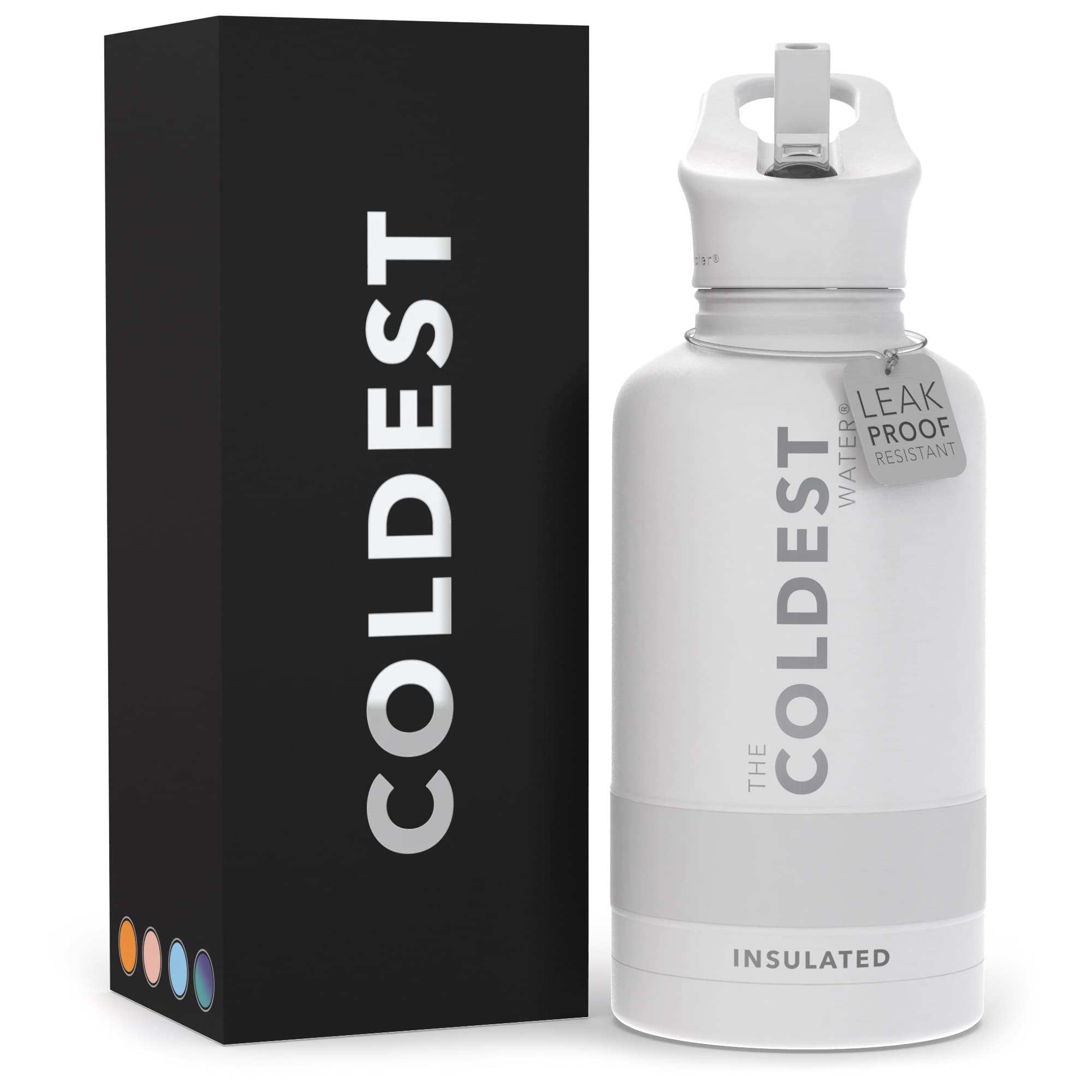 64oz Sports Bottle White