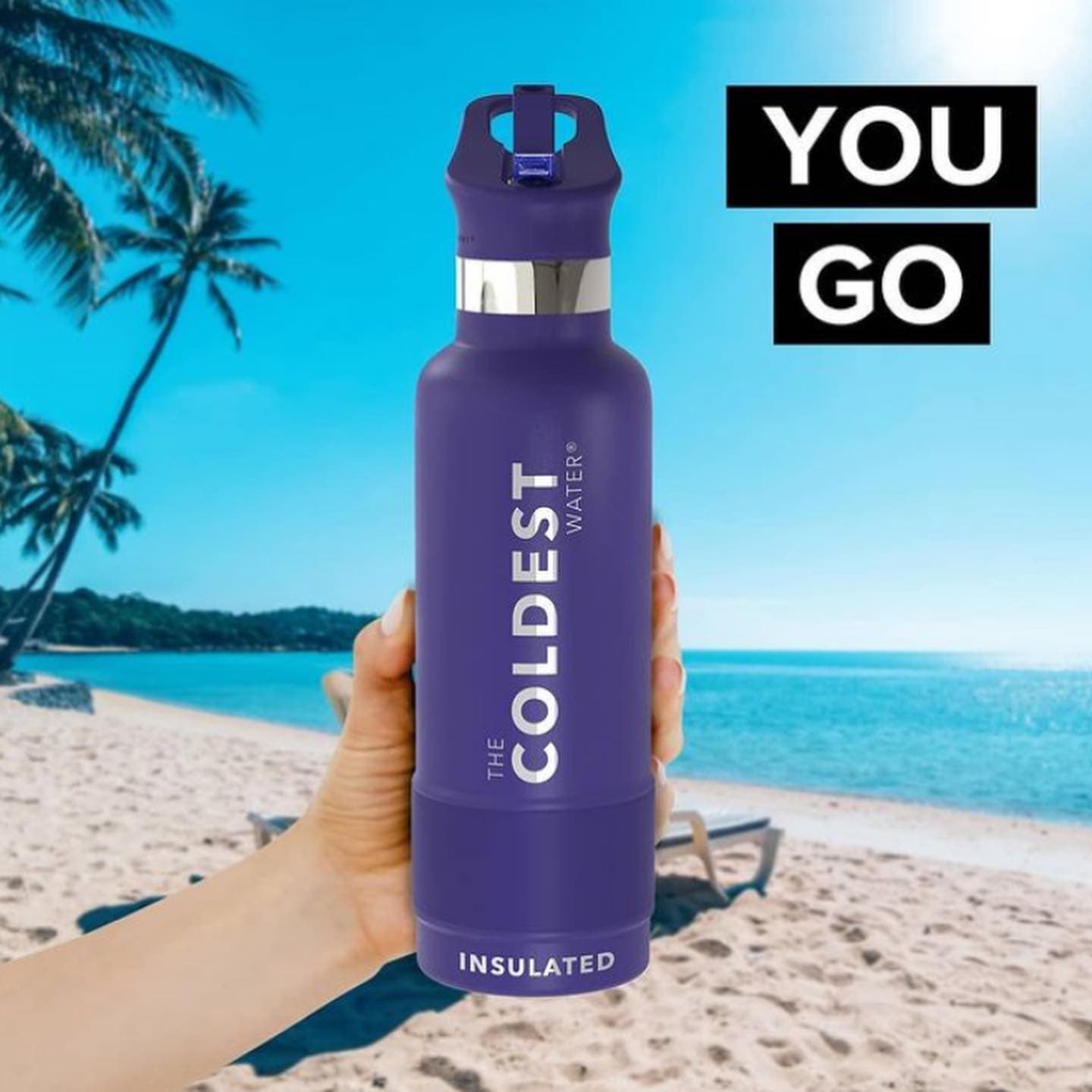 Coldest bottle ready for the next adventure